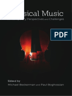 Classical Music Contemporary Perspectives and Challenges