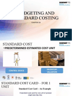 Budgeting and Standard Costing