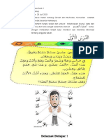 Materi Bahasa Arab 1 Kelas 5