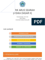 T3. LISTRIK ARUS SEARAH