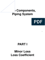 Pipe Components, Piping System