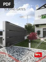 BFT Automatic Sliding Gate Brochure 2020