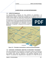 13 Descripción de Las Discontinuidades: 13.1 Aspectos Generales