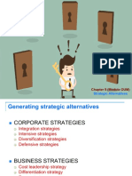TOPIC 9 - Strategic Alternatives
