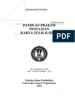 Panduan Praktis Penulisan Karya Tulis Ilmiah: Fakultas Ilmu Pendidikan Universitas Negeri Yogyakarta 2013