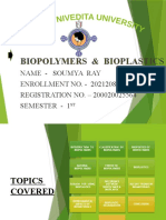 Biopolymers & Bioplastics