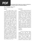 La Efectividad Del Rol Del Patólogo de Habla-Lenguaje Como Consejero de Cuidadores de Pacientes de Alzheimer Mediante El Uso de Llamadas Telefónicas