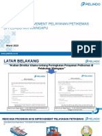 Program Improvement Pelayanan Petikemas Di Pelabuhan Waingapu