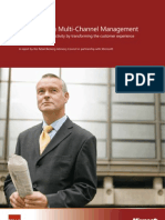 Microsoft-EFMA Report - Innovation in Multi Channel Management