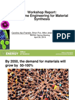 Genome Engineering For Material Synthesis - DOE - GEMS - CAF-201904