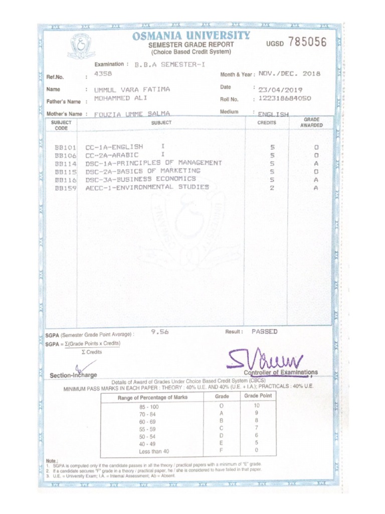 Osmania university pdf