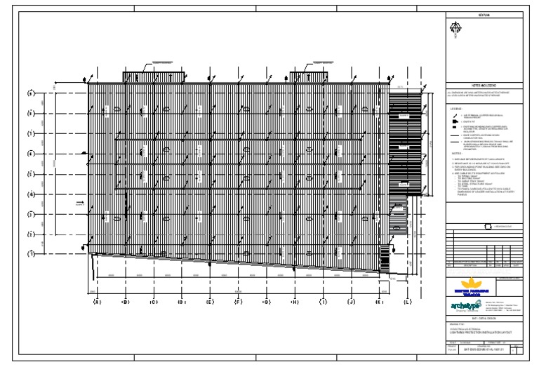 Bat-Dwg-Dd-Me-01-Al-1601.01 - R0 - Lightning Protection Installation ...