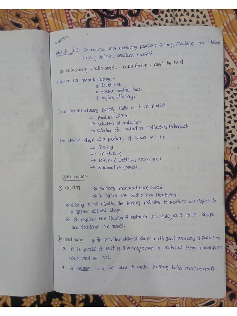 MP Notes | PDF
