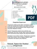 Pengantar Manajemen " Fungsi Manajemen": Dosen Pen G Ampu: Meilya Karya Putri, S.PD.,MM