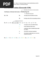 Load Combination - Tables From The Eurocode