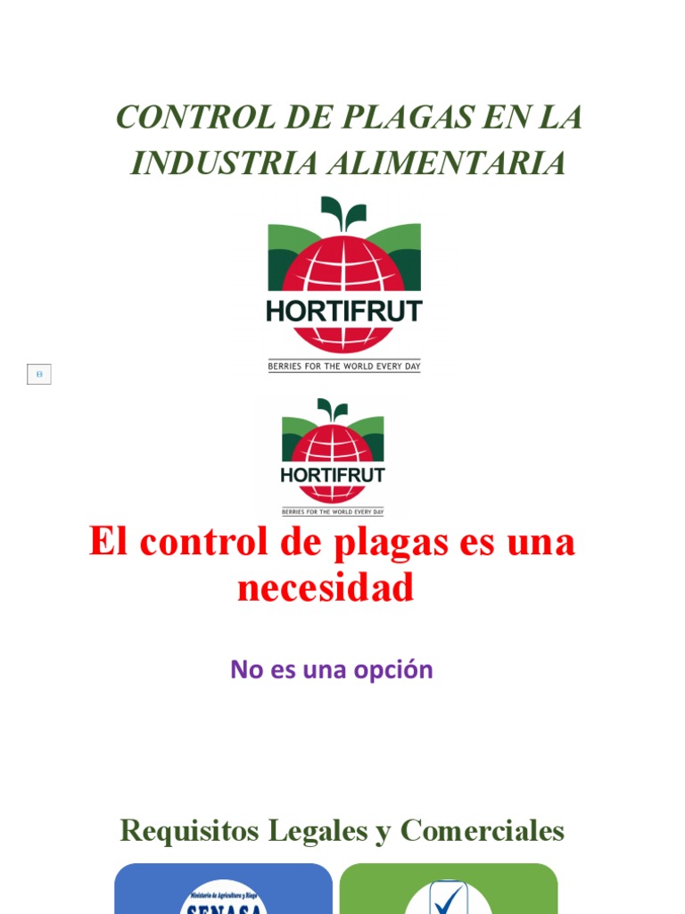 Control de Plagas en La Industria Alimentaria | PDF | Plaga (organismo)