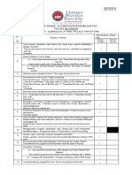 Senarai Semak - Borang Penyerahan Kertas Projek Mutakhir: Checklist - Submission of Final Project Paper Form