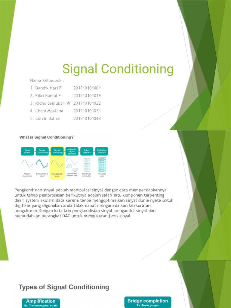 Signal Conditioning PDF
