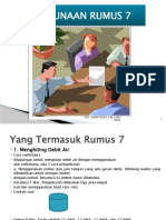 Penggunaan Rumus 7: 1 Pelt. Kader Teknis, Kab. Luwu Timur