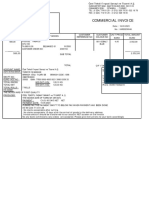 Turkish Textile Export Invoice