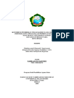 Diajukan Untuk Memenuhi Syarat-Syarat Memperoleh Gelar Sarjana Pendidikan (S.PD) Dalam Ilmu Tarbiyah Dan Keguruan