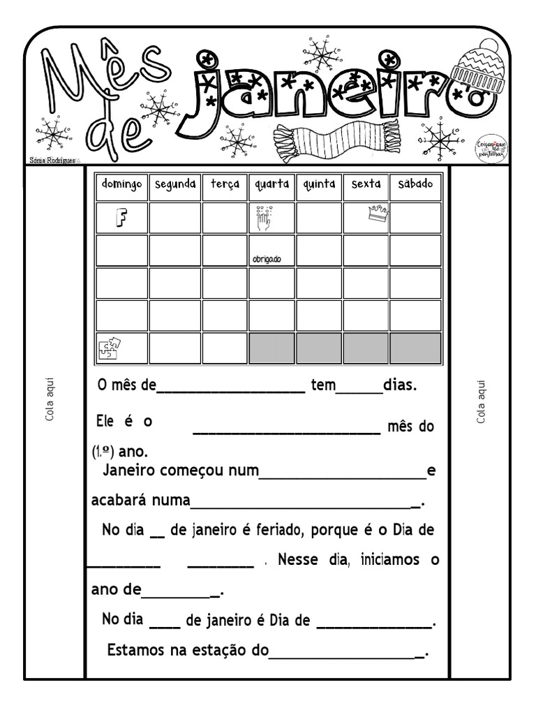 Calendário de Janeiro 2023 | PDF