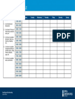 Study Timetable