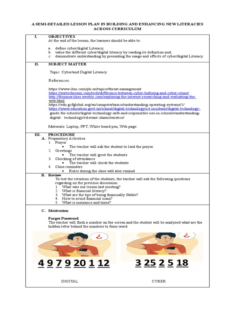 Building and enhancing new literacies pdf computer security security