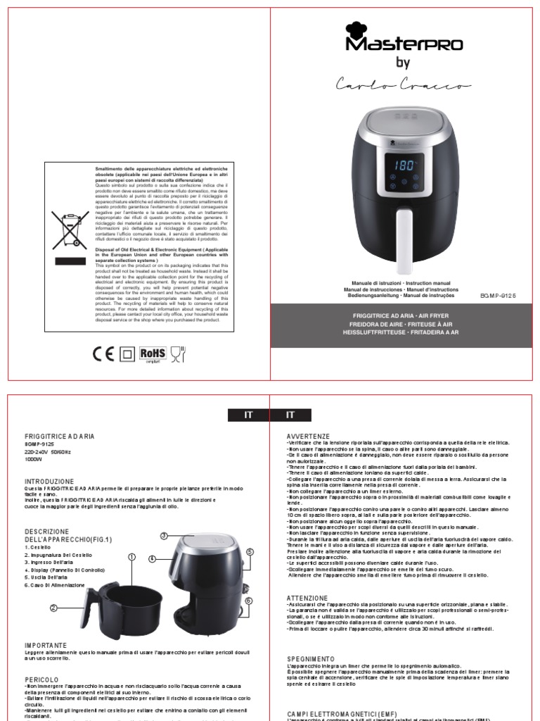 Masterpro Instrucciones | PDF