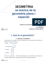 Tema 1 - 1 Base Teòrica de La Geometria Plana I Espacial