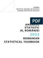 Anuarul Statistic Al României: România Institutul Naţional de Statistică National Institute of Statistics