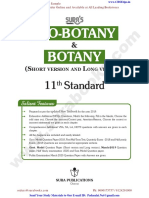Botany Bio-Botany: 11 Standard