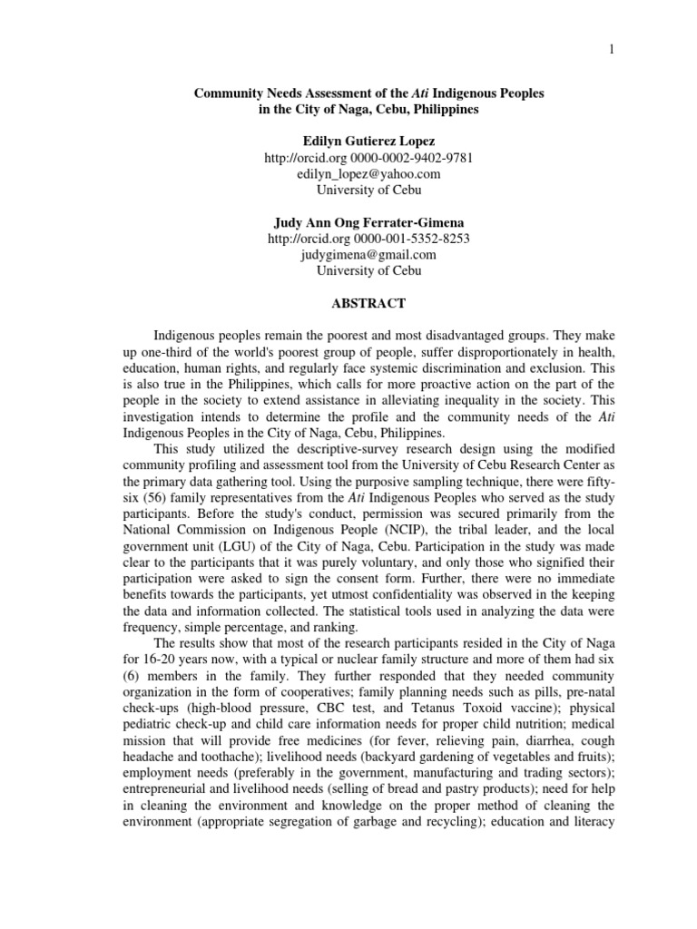 community-needs-assessment-of-the-ati-indigenous-peoples-in-the-city-of