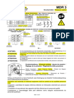 MDR - 3 Instruction Sheet