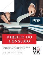 Consumo Direito Do: Prof. Jorge Morais Carvalho Autoria: Leandro Pinto