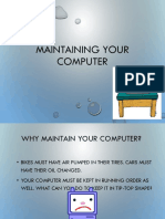 Maintain Your Computer with Regular Antivirus, Backup and Cleaning