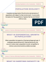 Lesson 3 Factors Affecting Population in The Community - TASK#16