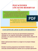 Aplicaciones Informaticas de Reservas