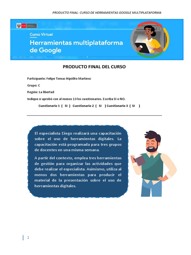 Curso Google para Docentes | PDF | Tecnologías de la información ...