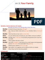 Lesson 3 My Family PDF