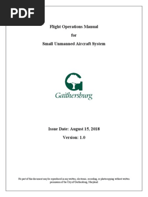 Su as Flight Operations Manual