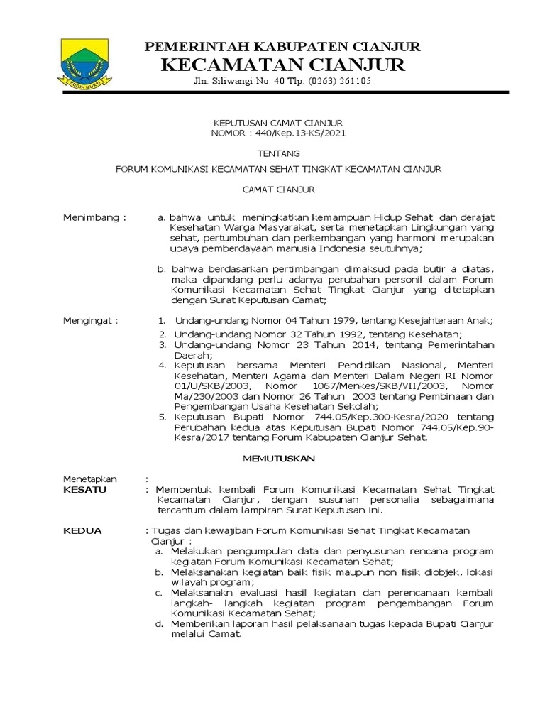 SK FORUM KOMUNIKASI KECAMATAN SEHATdikonversi PDF