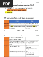 HTML & CSS Part1