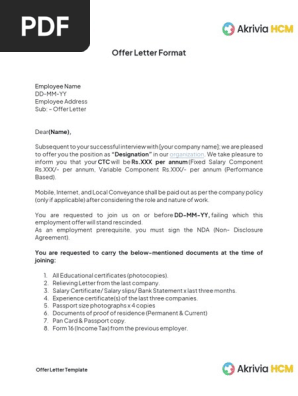 Offer-letter