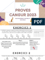 Proves CANGUR 2023