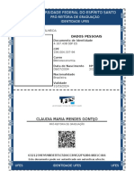 Universidade Federal Do Espírito Santo: Identidade Ufes Pró-Reitoria de Graduação