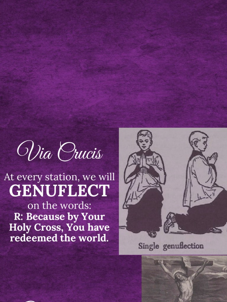 Via Crucis (St. Alphonsus Liguori) PDF Thou Jesus