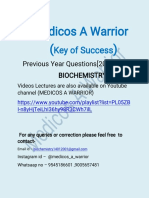 Medicos A Warrior (Biochemistry)