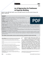 A Systematic Review of Approaches For Continuous Quality Improvement Capacity-Building