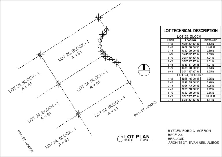 Lot 25, Block - 1 A 61 | PDF